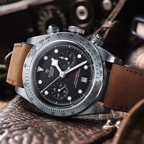 tudor black bat chrono|tudor black bay chrono black.